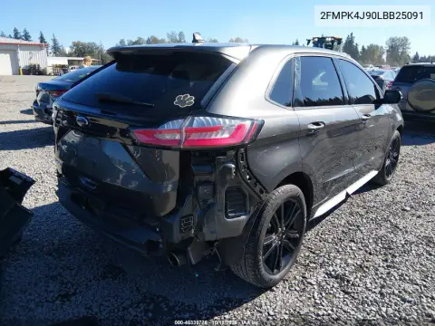 2020 Ford Edge St Line VIN 2FMPK4J90LBB25091 фото 5