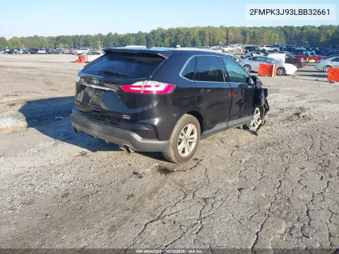2020 Ford Edge Sel VIN 2FMPK3J93LBB32661 фото 4