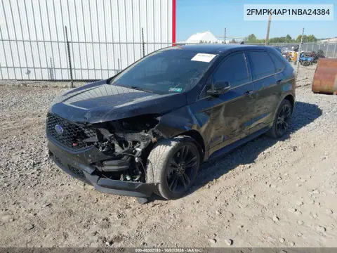 2022 Ford Edge St VIN 2FMPK4AP1NBA24384 фото 3