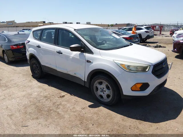2017 Ford ESCAPE S VIN 1FMCU0F70HUA14079 фото 1