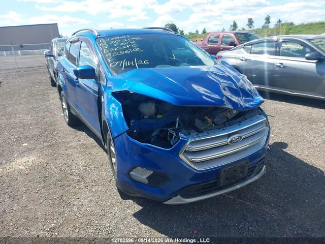 1FMCU9G93HUA55648 — 2017 Ford Escape SE, Передняя часть (Front), фото до ремонта