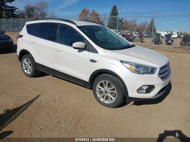 1FMCU9GD9JUC65598 — 2018 Ford Escape SE, Град (Hail), фото до ремонта