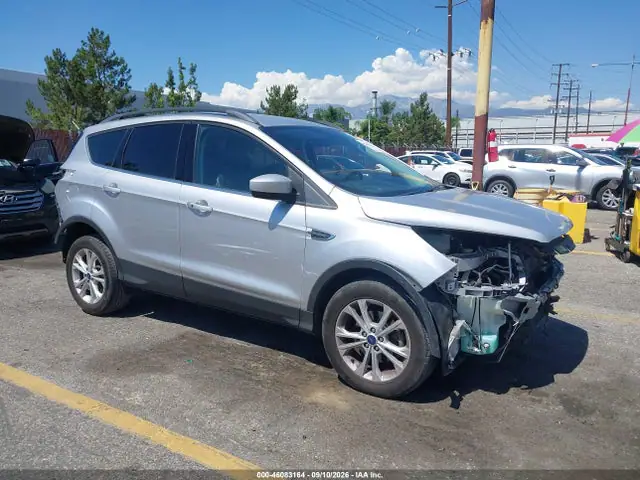1FMCU0HDXKUC31438 — 2019 Ford Escape SEL, Град (Hail), фото до ремонта