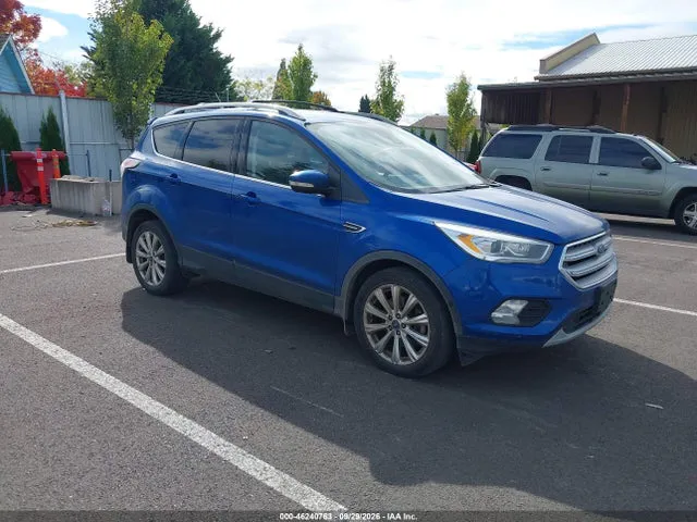 2017 Ford Escape Titanium VIN 1FMCU9J98HUA62071 фото 1