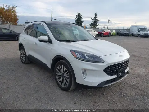 1FMCU9J94LUC44357 — 2020 Ford Escape Titanium, Град (Hail), фото до ремонта