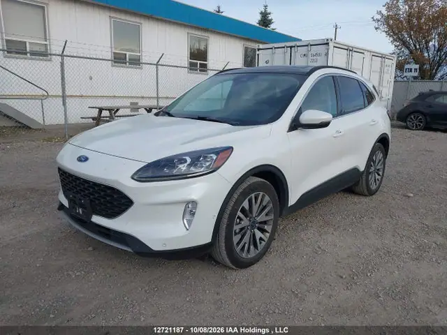 2020 Ford Escape Titanium VIN 1FMCU9J94LUC44357 фото 2