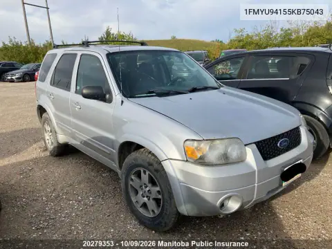 1FMYU94155KB75043 — 2005 Ford Escape, Вода, фото до ремонта