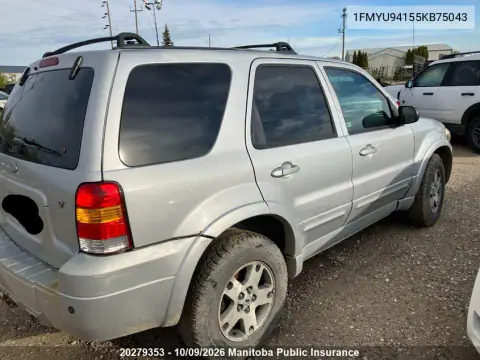 2005 Ford Escape Limited V6 VIN 1FMYU94155KB75043 фото 3