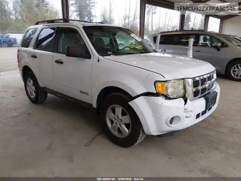 2008 Ford Escape Xls VIN 1FMCU92ZX8KA50546 фото 2