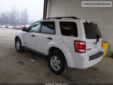2008 Ford Escape Xls VIN 1FMCU92ZX8KA50546 фото 4
