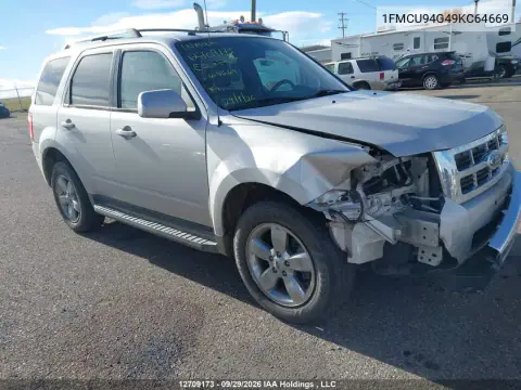 1FMCU94G49KC64669 — 2009 Ford Escape, Передняя часть, фото до ремонта