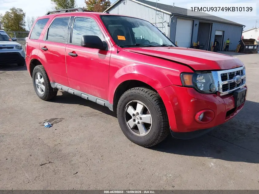 2009 Ford Escape Xlt VIN 1FMCU93749KB10139 фото 2