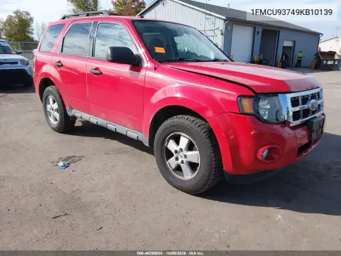 2009 Ford Escape Xlt VIN 1FMCU93749KB10139 фото 2