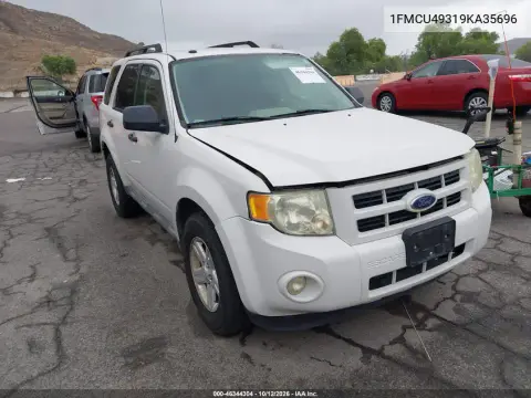 1FMCU49319KA35696 — 2009 Ford Escape, Естественный износ, фото до ремонта