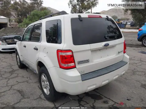 2009 Ford Escape Hybrid Limited VIN 1FMCU49319KA35696 фото 3