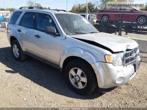 1FMCU0DG4AKD45087 — 2010 Ford Escape, Передняя часть, фото до ремонта