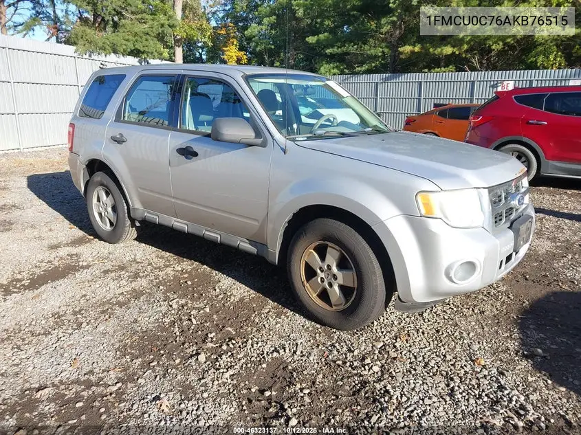 2010 Ford Escape Xls VIN 1FMCU0C76AKB76515 фото 2