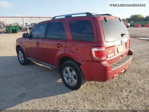 1FMCU0EG5AKB65342 — 2010 Ford Escape, фото 4 с аукциона IAAI, Возвращение во владение
