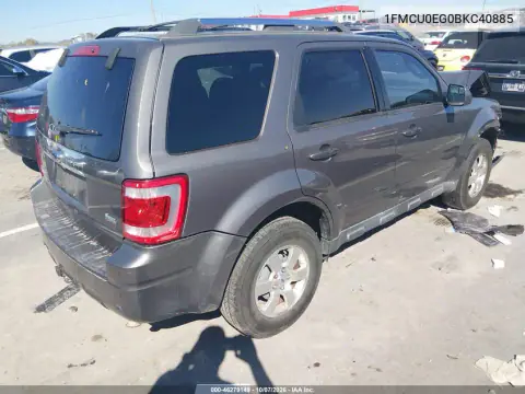 2011 Ford Escape Limited VIN 1FMCU0EG0BKC40885 фото 4