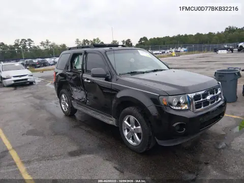 2011 Ford Escape Xlt VIN 1FMCU0D77BKB32216 фото 2