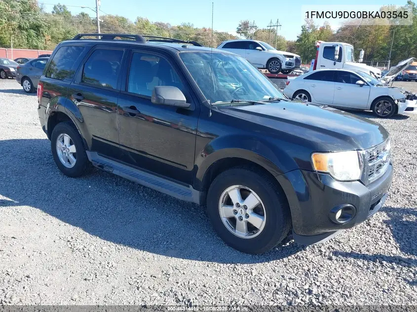 2011 Ford Escape Xlt VIN 1FMCU9DG0BKA03545 фото 2
