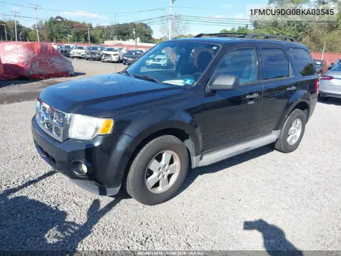 2011 Ford Escape Xlt VIN 1FMCU9DG0BKA03545 фото 3