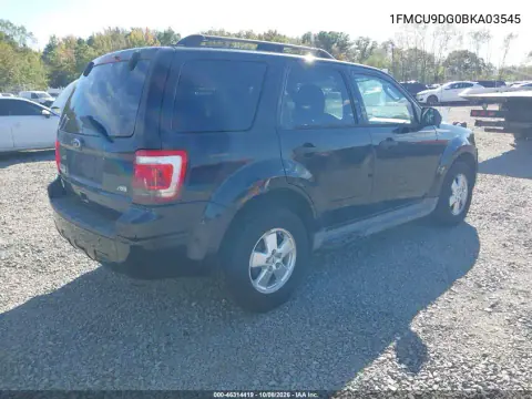 2011 Ford Escape Xlt VIN 1FMCU9DG0BKA03545 фото 5