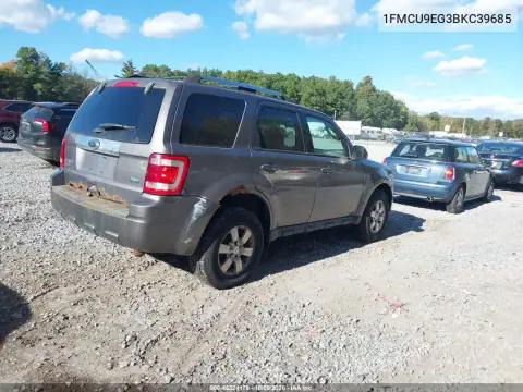 2011 Ford Escape Limited VIN 1FMCU9EG3BKC39685 фото 4