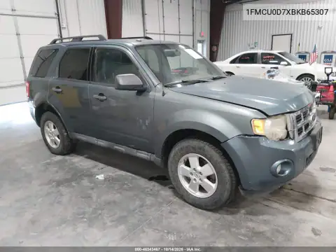 1FMCU0D7XBKB65307 — 2011 Ford Escape, Естественный износ, фото до ремонта