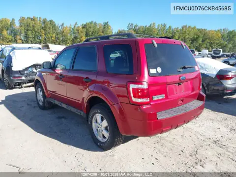 2012 Ford Escape Xlt VIN 1FMCU0D76CKB45685 фото 4