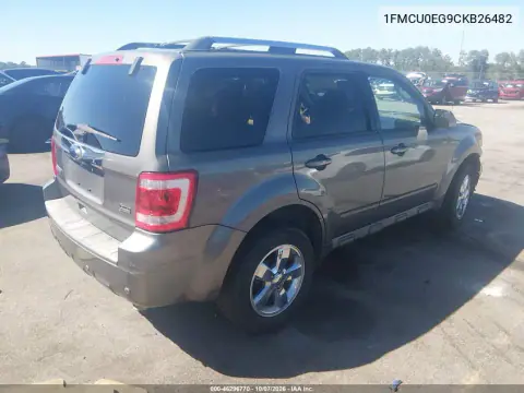 2012 Ford Escape Limited VIN 1FMCU0EG9CKB26482 фото 5