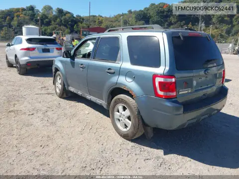 2012 Ford Escape Xlt VIN 1FMCU9DG9CKC62441 фото 4