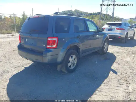 2012 Ford Escape Xlt VIN 1FMCU9DG9CKC62441 фото 5
