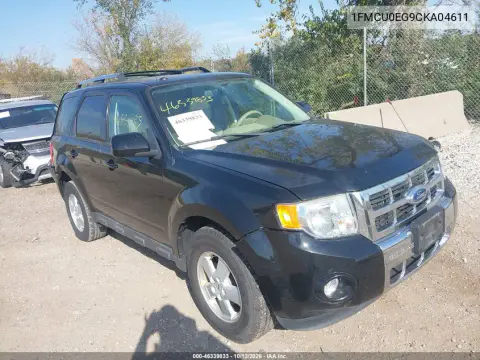 1FMCU0EG9CKA04611 — 2012 Ford Escape, Сзади, фото до ремонта
