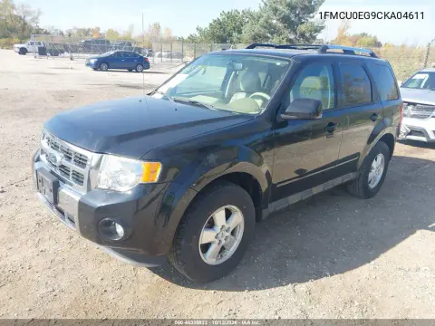 2012 Ford Escape Limited VIN 1FMCU0EG9CKA04611 фото 3
