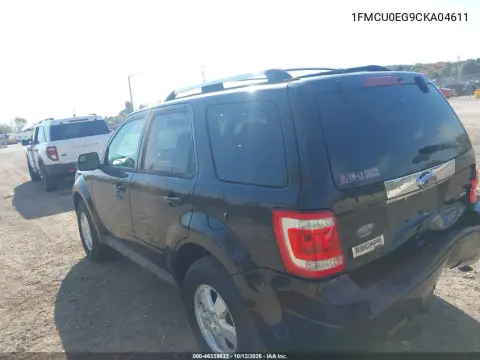 2012 Ford Escape Limited VIN 1FMCU0EG9CKA04611 фото 4