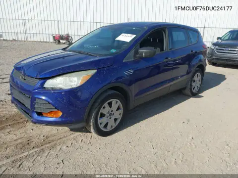 2013 Ford Escape S VIN 1FMCU0F76DUC24177 фото 3