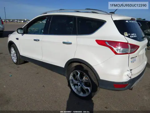 2013 Ford Escape Titanium VIN 1FMCU9J95DUC12390 фото 4