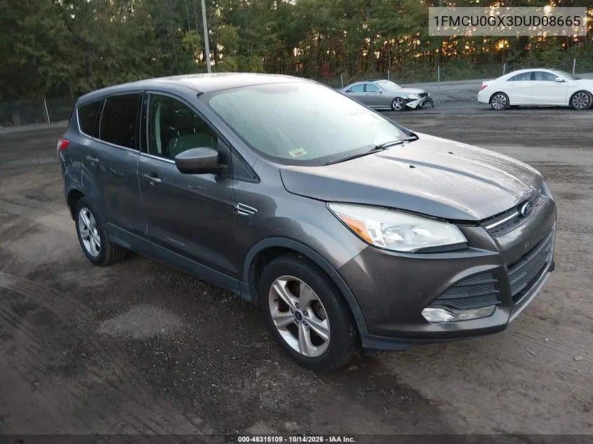 1FMCU0GX3DUD08665 Ford Escape 2013 — повреждение Не указано, фото до ремонта