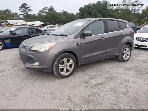 2013 Ford Escape Se VIN 1FMCU0GX8DUD63791 фото 3