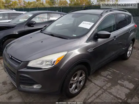 2013 Ford Escape Se VIN 1FMCU0G94DUB92412 фото 3