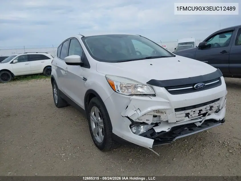 2014 Ford Escape Se VIN 1FMCU9GX3EUC12489 фото 1