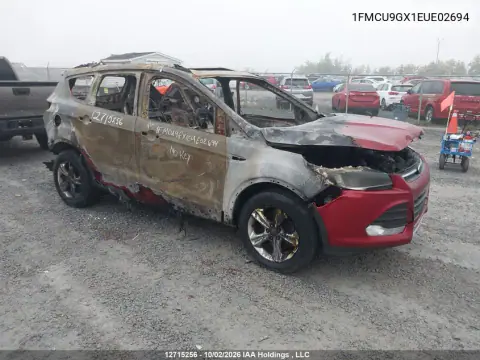 1FMCU9GX1EUE02694 — 2014 Ford Escape, Полный пожар, фото до ремонта