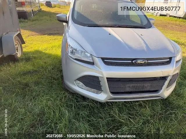 2014 Ford Escape Se VIN 1FMCU9GX4EUB50777 фото 1