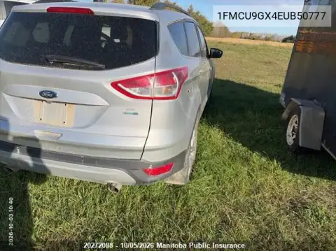 2014 Ford Escape Se VIN 1FMCU9GX4EUB50777 фото 4