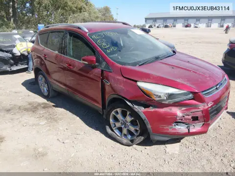 2014 Ford Escape Titanium VIN 1FMCU0JX3EUB43114 фото 1