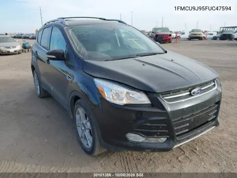 2015 Ford Escape Titanium VIN 1FMCU9J95FUC47594 фото 2