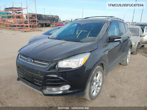 2015 Ford Escape Titanium VIN 1FMCU9J95FUC47594 фото 3