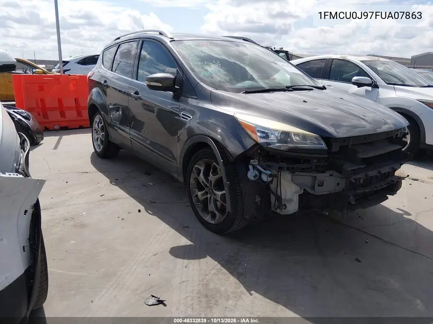 1FMCU0J97FUA07863 Ford Escape 2015 — повреждение Правый бок, фото до ремонта