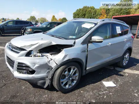 1FMCU0J96FUA53717 — 2015 Ford Escape, фото 2 с аукциона IAAI, Передняя часть
